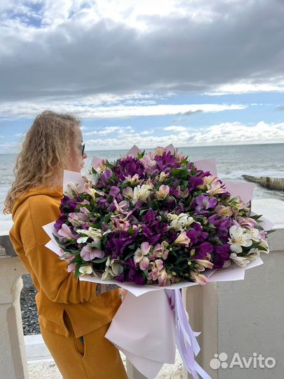 Букеты из альстромерий