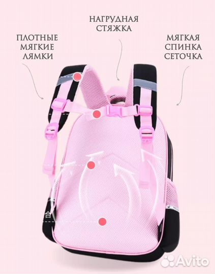 Школьный портфель для девочек новый