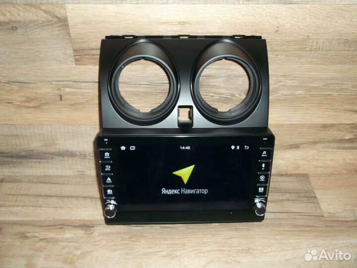 Магнитола Nissan Qashqai J10 Android с крутилками