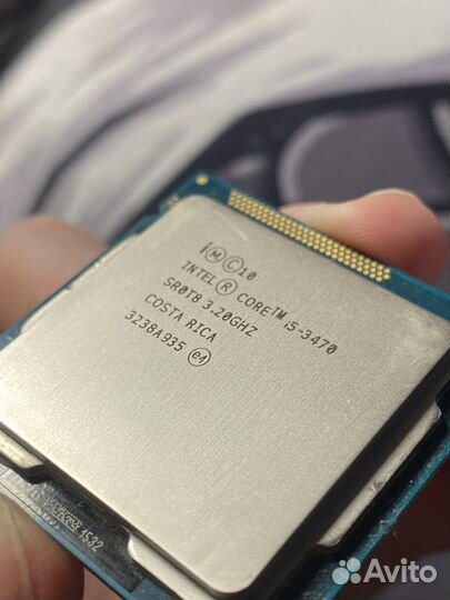 Материнская плата с процессором i5 и памятью 8gb