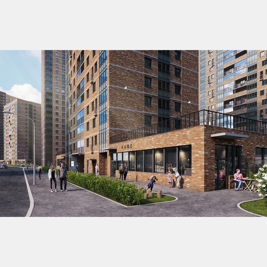1-к. квартира, 38,5 м², 2/27 эт.