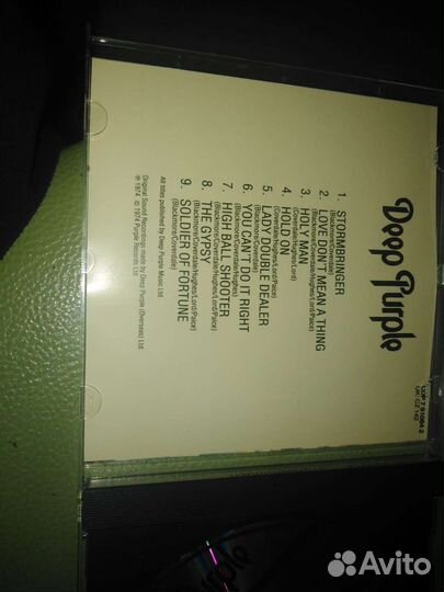 Deep Purple - Stormbringer фирменный CD