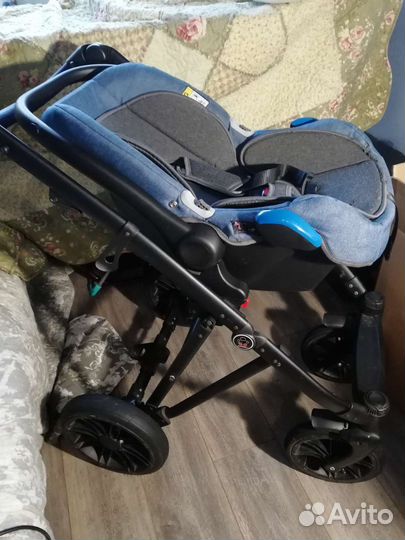 Коляска camarelo zeo 3 в 1