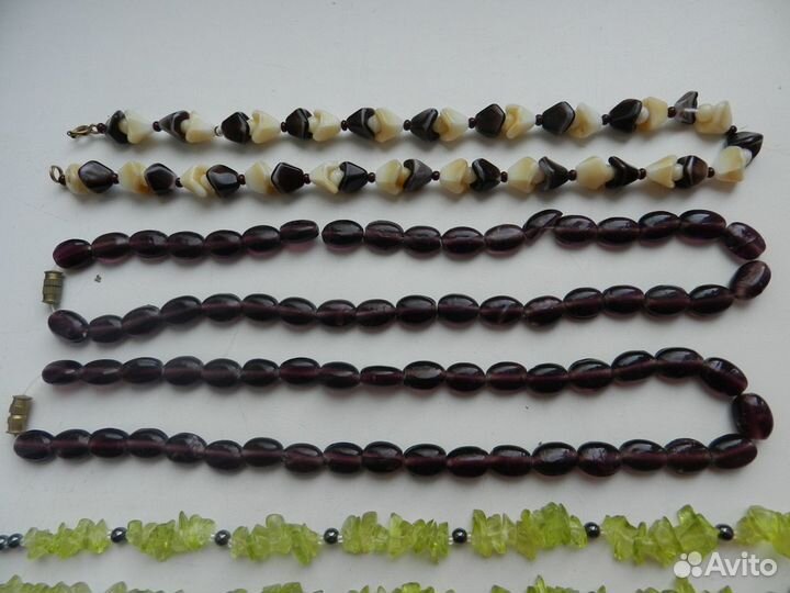 Бусы бирюза СССР