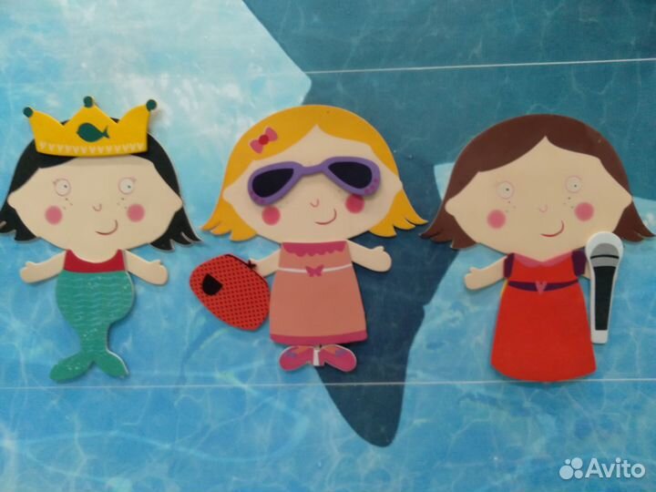 Набор игрушек для ванны Модницы