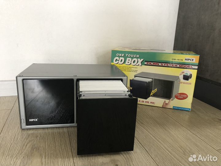 Бокс (ящик) для CD/DVD дисков на 80 шт