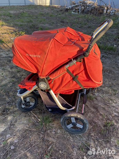 Коляска для двойни 2 в 1 bumbleride Indie twin