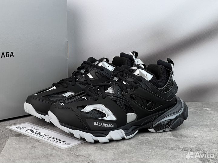 Кроссовки Balenciaga Track Sneaker Black Silver