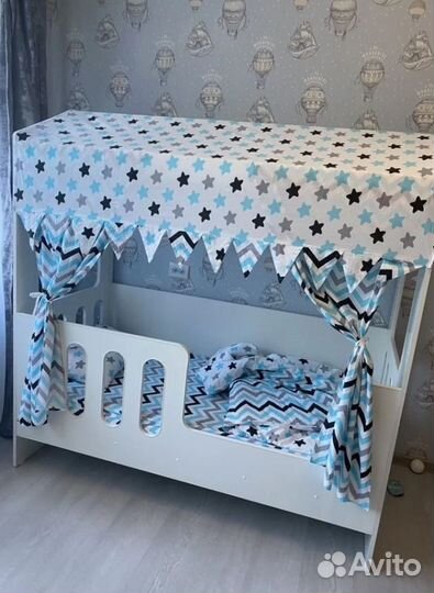 Кровать детская домик новая от производителя
