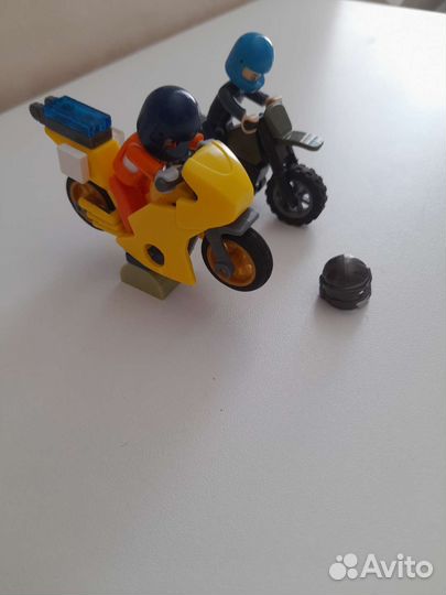 Мотоцикл из лего