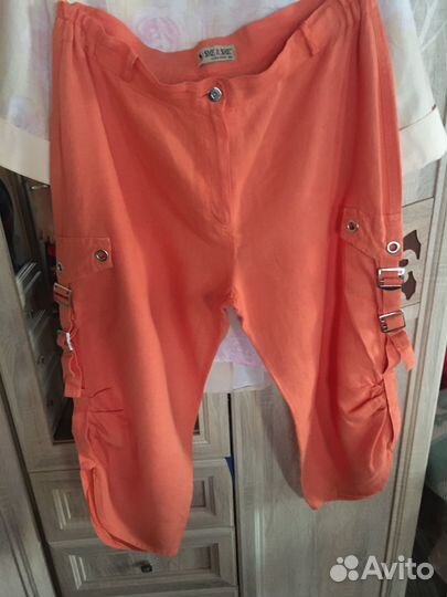 Женские летние шорты, бриджи,брюки лен