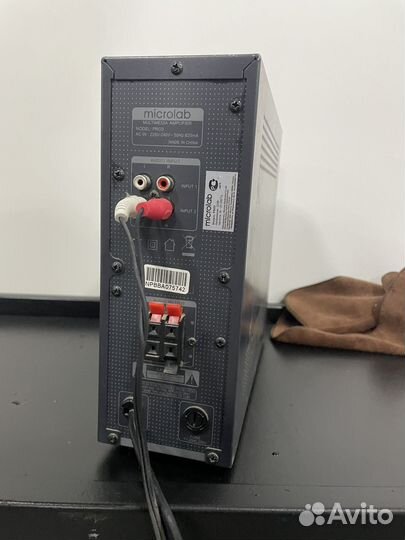 Акустика и усилитель microlab pro 3