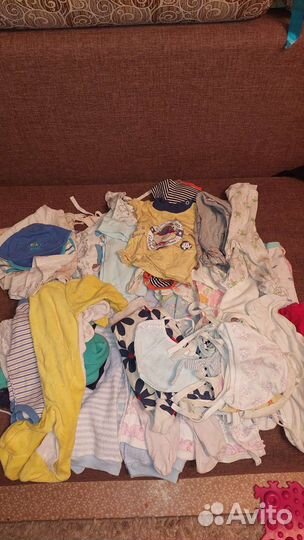 Детские вещи пакетом от 0