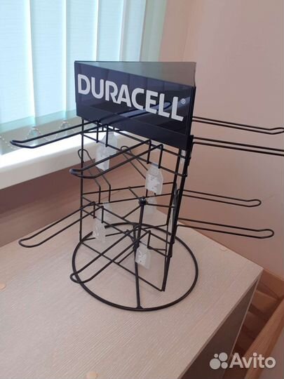 Стойка с крючками для подвеса настольная