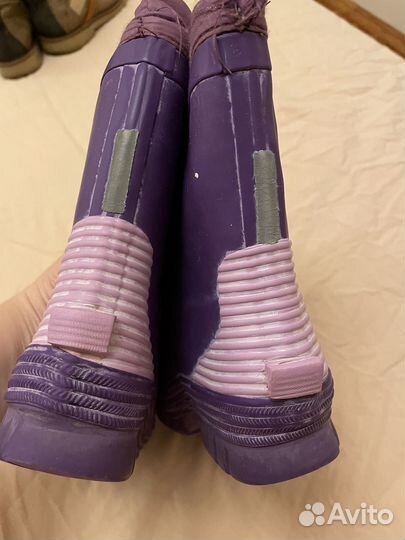 Резиновые сапоги для девочки 27