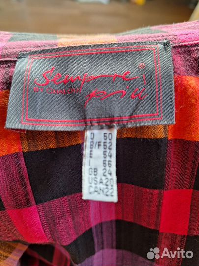 Рубашки женские 100%Хлопок размер62/66