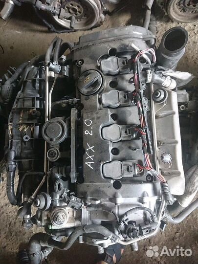 Двигатель 2.0T Ауди Audi Фольксваген Volkswagen