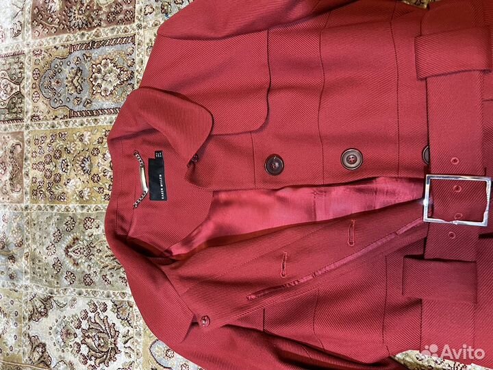 Пальто шерстяное