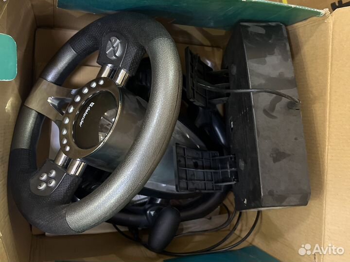 Руль для пк defender Forsage GTR
