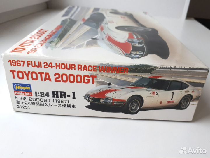 Toyota 2000GT (модель авто, моделька) 1:24 Japan
