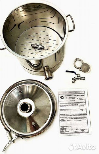 Бражная колонна 2 дюйма +куб 38 литров