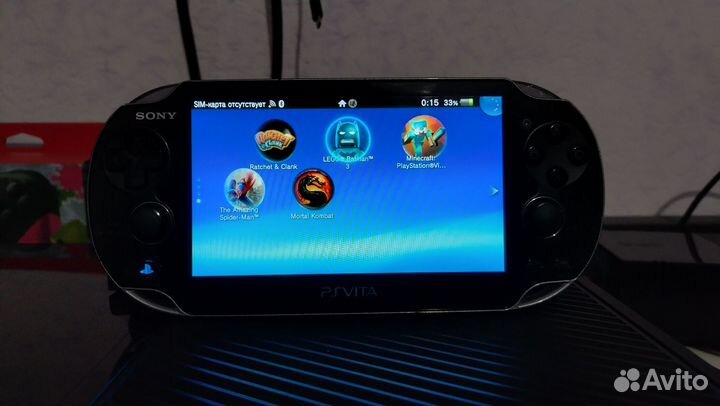 Sony Vita 128гб 2000игр прошитая