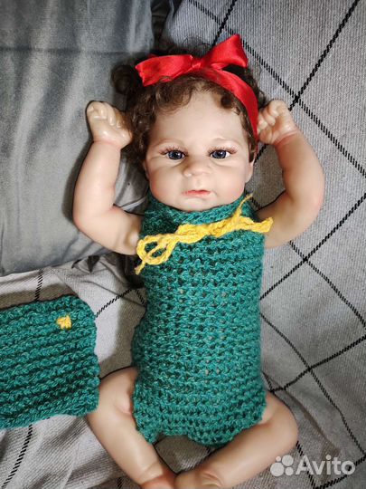 Малышка Реборн Ева 43 см новая