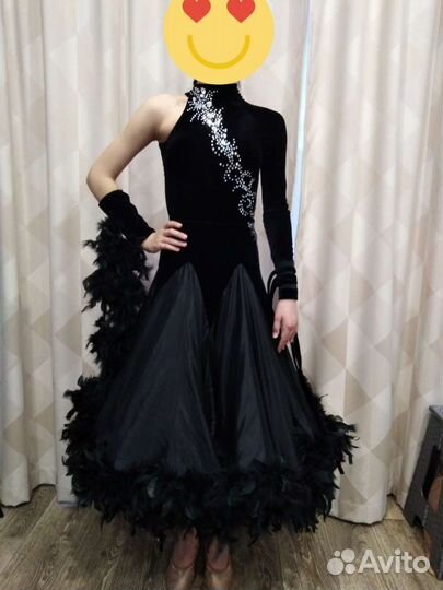 Платье для бальных танцев ю2