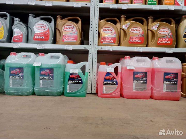 Антифриз Sapsan красный 10кг