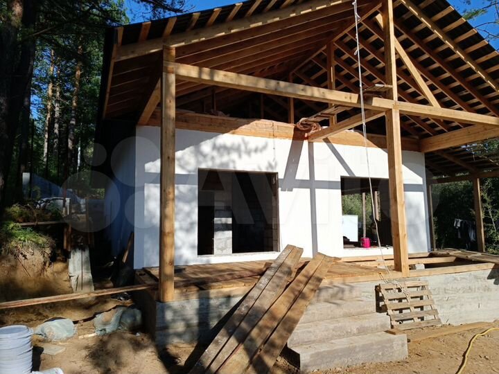 Дом 126 м² на участке 10 сот.