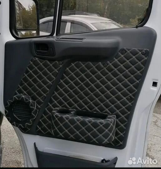 Обшивка дверей на газель