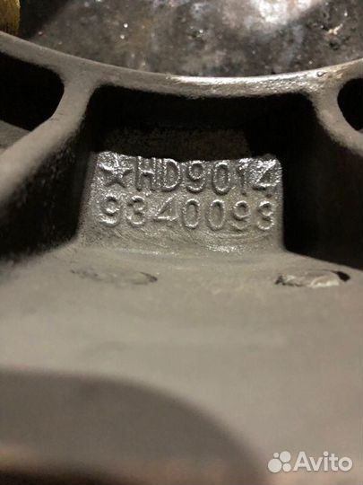 Колодки тормозные задние Shacman X3000 6X4