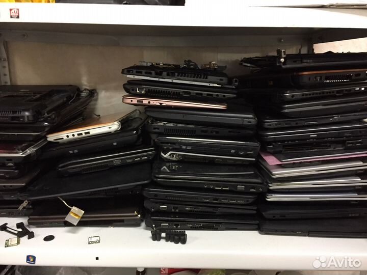 Большая разборка ноутбуков