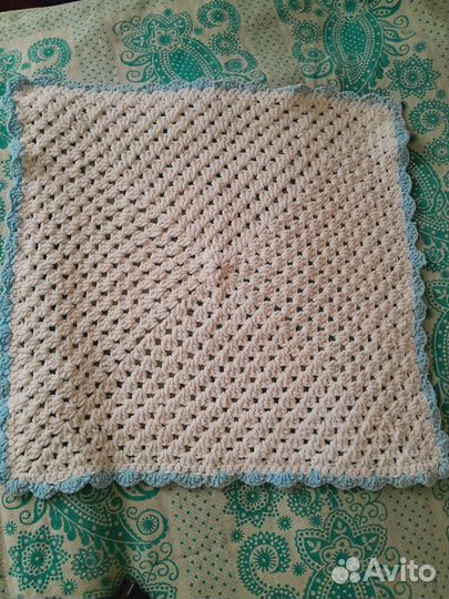 Плед покрывало одеяло велюр для малыша