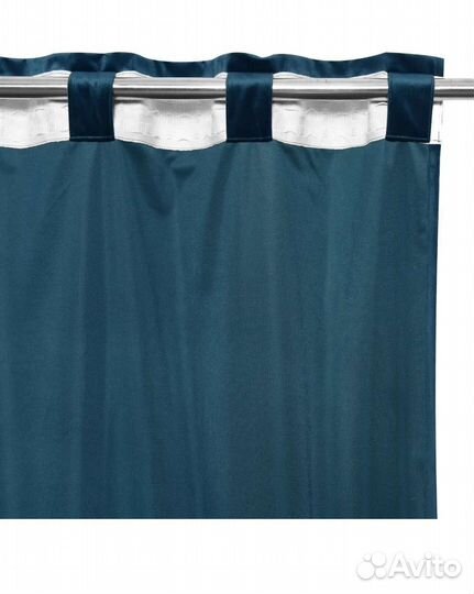 Штора на ленте со скрытыми петлями 200x280 см