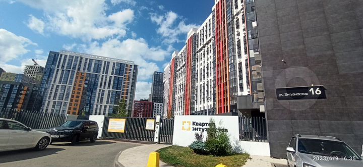 2-к. квартира, 64,8 м², 6/18 эт.