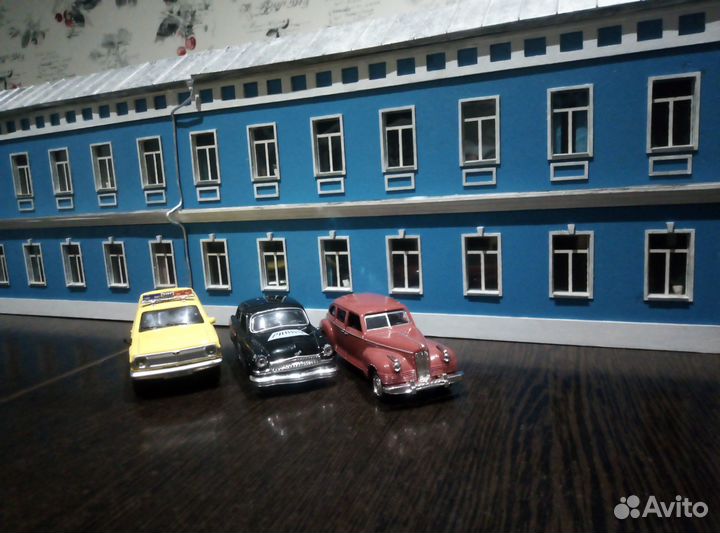 Модели в масштабе 1:43. Фасад городской дом 1:43