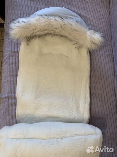 Зимний конверт на выписку