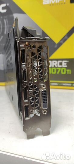 Видеокарта GTX 1070Ti 8GB Zotac