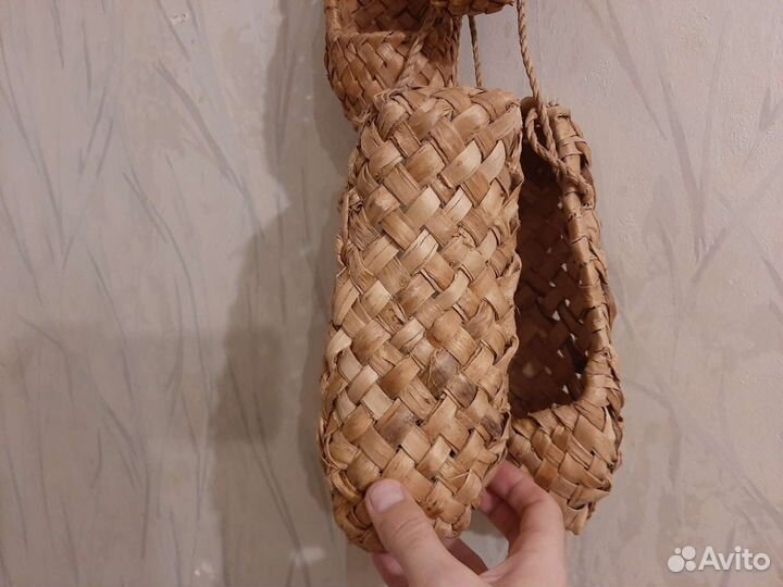 Лапти из лыка