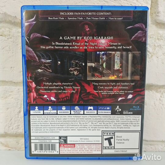 Bloodstained: Ritual of the Night PS4
