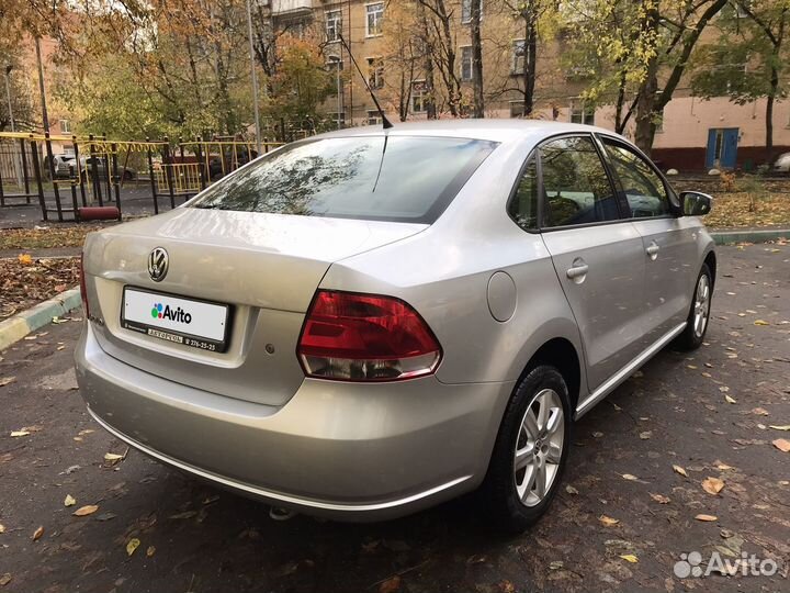 Volkswagen Polo 1.6 AT, 2012, 80 000 км