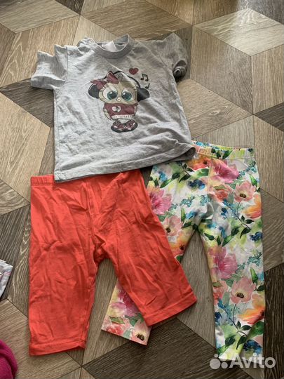 Детская одежда пакетом для девочки