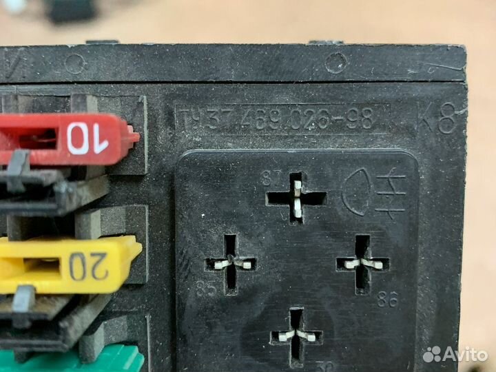 Блок предохранителей ваз 2110