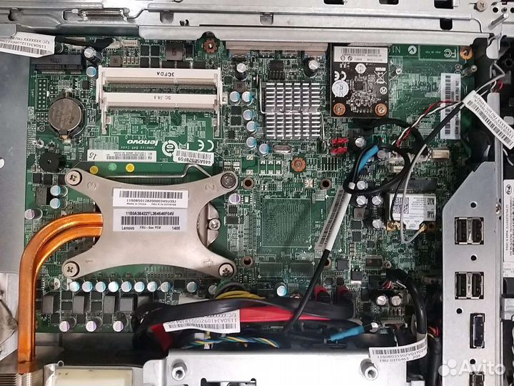 Моноблок разбор кулер радиатор Lenovo m71 m72