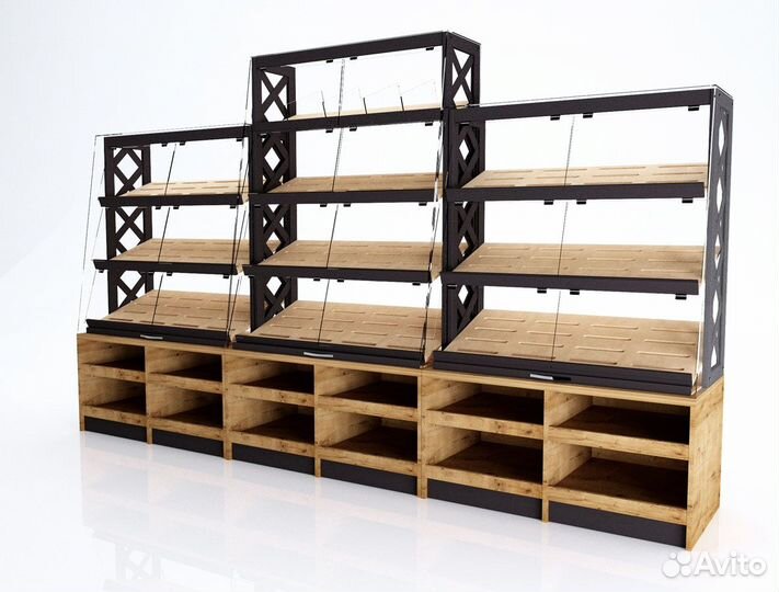 Витрина для пекарни