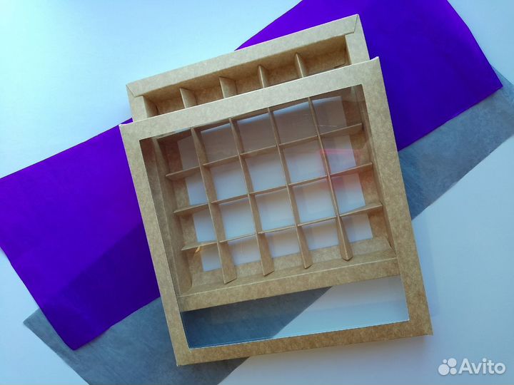 Крафтовые коробки для конфет