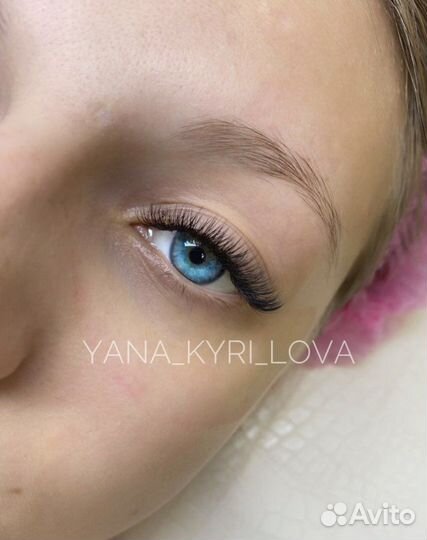 Наращивание ресниц/архитектура бровей