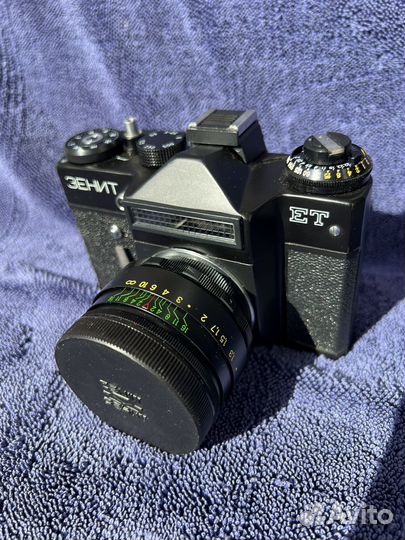 Зенит ет. Плёночный фотоаппарат