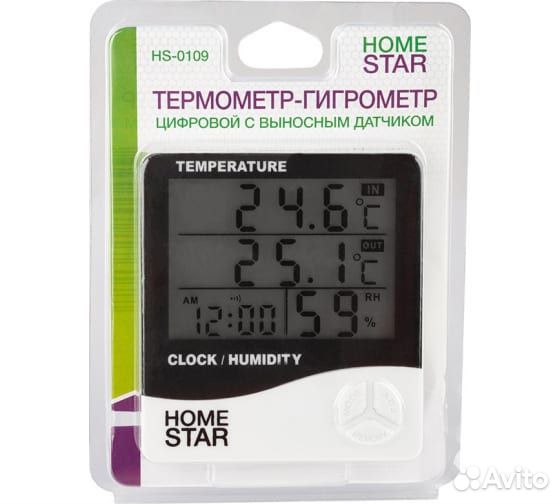 Термометр HomeStar HS-0109 с датчиком